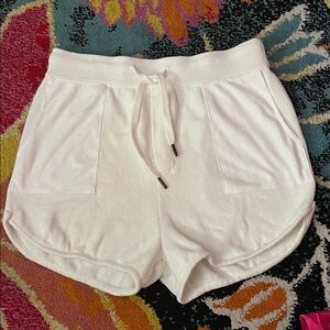 SER.O.YA White Cotton Highwaist Short Women’s Medium